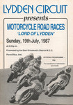 Programme cover of Lydden Hill Race Circuit, 19/07/1987