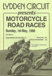 Programme cover of Lydden Hill Race Circuit, 01/05/1988