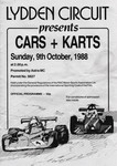 Programme cover of Lydden Hill Race Circuit, 09/10/1988