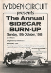 Programme cover of Lydden Hill Race Circuit, 16/10/1988