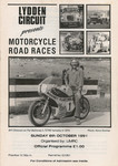 Programme cover of Lydden Hill Race Circuit, 06/10/1991