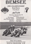 Programme cover of Lydden Hill Race Circuit, 14/10/1995
