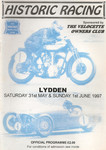 Programme cover of Lydden Hill Race Circuit, 01/06/1997