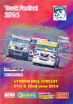Programme cover of Lydden Hill Race Circuit, 22/06/2014