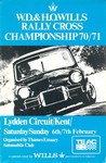 Programme cover of Lydden Hill Race Circuit, 07/02/1971