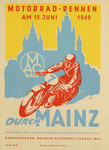 Programme cover of Mainz, 13/06/1948