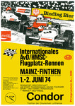 Programme cover of Mainz-Finthen Airport, 02/06/1974