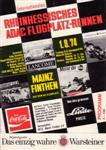 Programme cover of Mainz-Finthen Airport, 01/09/1974