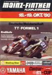 Programme cover of Mainz-Finthen Airport, 19/10/1980