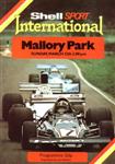 Programme cover of Mallory Park Circuit, 13/03/1977