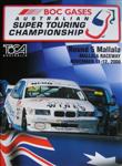 Programme cover of Mallala Motor Sport Park, 12/11/2000