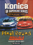 Brochure cover of Mallala Motor Sport Park, 12/08/2001