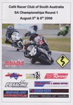 Programme cover of Mallala Motor Sport Park, 06/08/2006