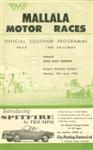 Programme cover of Mallala Motor Sport Park, 10/06/1963