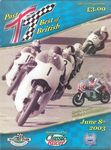 Programme cover of Mallory Park Circuit, 08/06/2003
