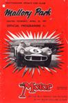 Programme cover of Mallory Park Circuit, 22/04/1957