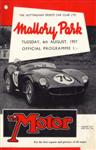 Programme cover of Mallory Park Circuit, 06/08/1957
