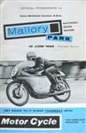 Programme cover of Mallory Park Circuit, 10/06/1962