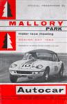 Programme cover of Mallory Park Circuit, 26/12/1963