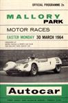 Programme cover of Mallory Park Circuit, 30/03/1964
