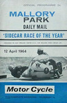 Programme cover of Mallory Park Circuit, 12/04/1964