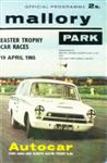 Programme cover of Mallory Park Circuit, 19/04/1965