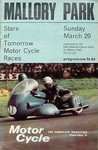 Programme cover of Mallory Park Circuit, 20/03/1966