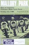 Programme cover of Mallory Park Circuit, 03/07/1966