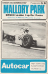 Programme cover of Mallory Park Circuit, 24/09/1967