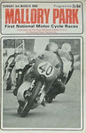 Programme cover of Mallory Park Circuit, 03/03/1968