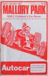 Programme cover of Mallory Park Circuit, 19/05/1968