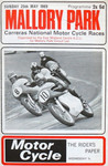 Programme cover of Mallory Park Circuit, 25/05/1969