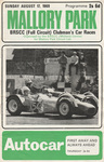 Programme cover of Mallory Park Circuit, 17/08/1969