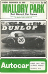 Programme cover of Mallory Park Circuit, 28/12/1969