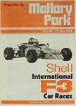 Programme cover of Mallory Park Circuit, 29/05/1972