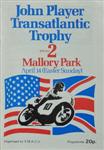 Programme cover of Mallory Park Circuit, 14/04/1974