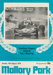 Programme cover of Mallory Park Circuit, 11/08/1974