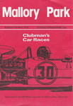 Programme cover of Mallory Park Circuit, 04/05/1975
