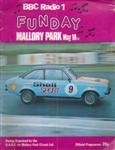 Programme cover of Mallory Park Circuit, 18/05/1975