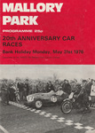 Programme cover of Mallory Park Circuit, 31/05/1976