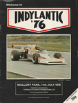 Programme cover of Mallory Park Circuit, 11/07/1976
