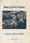Programme cover of Mallory Park Circuit, 23/07/1978