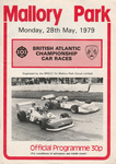 Programme cover of Mallory Park Circuit, 28/05/1979
