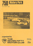 Programme cover of Mallory Park Circuit, 05/08/1979
