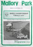 Programme cover of Mallory Park Circuit, 21/10/1979