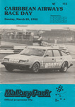 Programme cover of Mallory Park Circuit, 28/03/1982