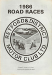Programme cover of Mallory Park Circuit, 15/06/1986