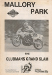 Programme cover of Mallory Park Circuit, 23/08/1987