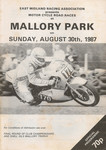 Programme cover of Mallory Park Circuit, 30/08/1987