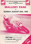 Programme cover of Mallory Park Circuit, 20/08/1989